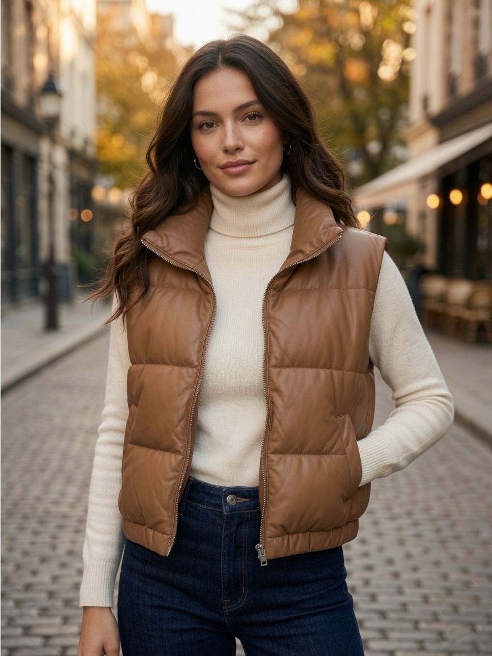 Abercrombie & Fitch Ultra Mini Puffer Vest M NWOT